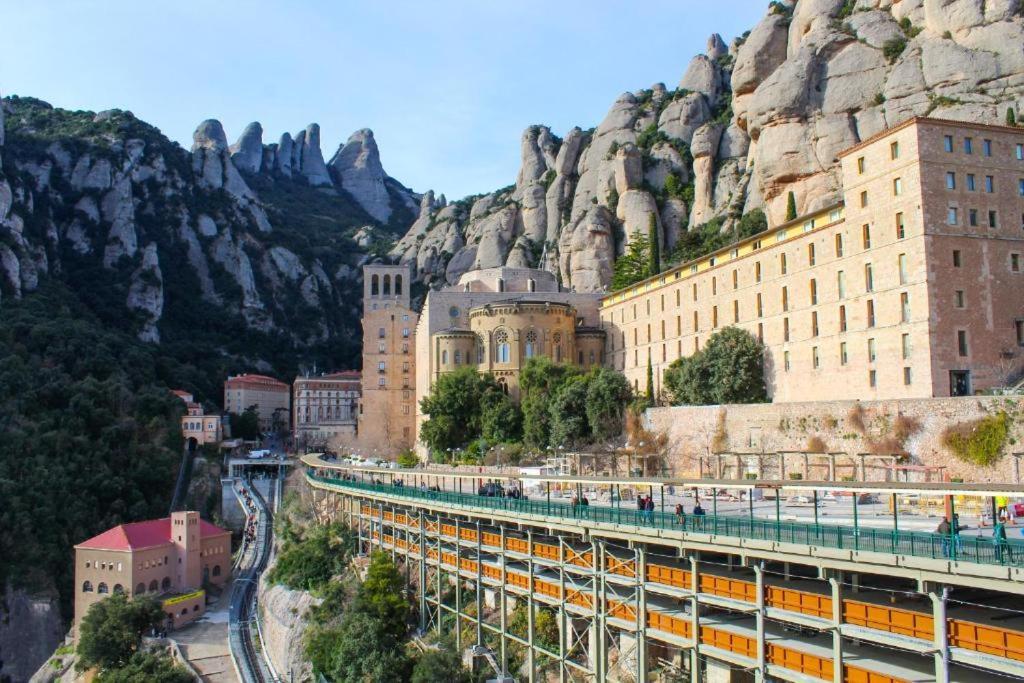El racó al riu de Montserrat Apartamento Monistrol de Montserrat Exterior foto